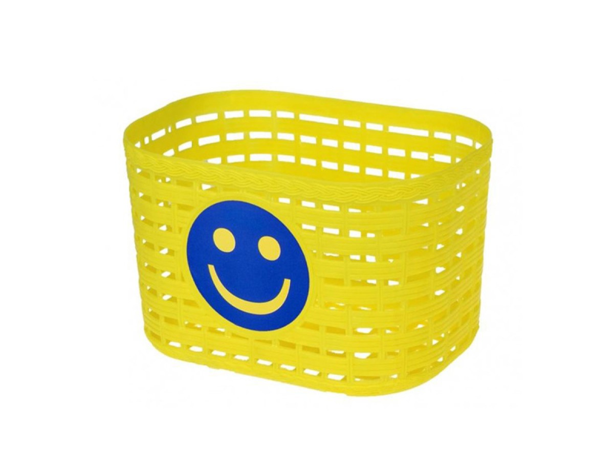 Plastic Front Basket – Yellow