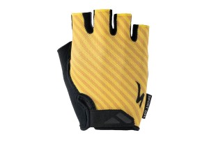 Specialized Women's Body Geometry Sport Gloves – Yellow Stripe