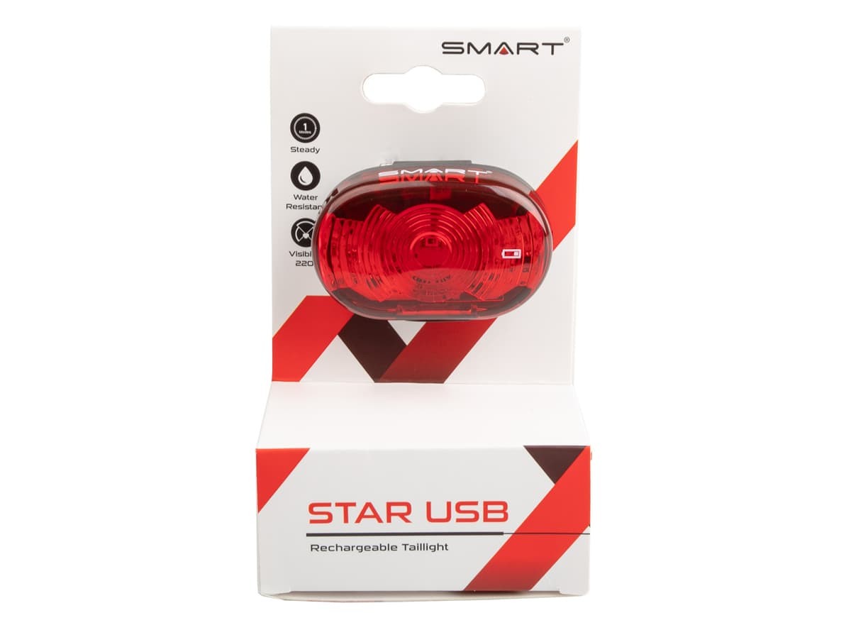 SMART Star USB Rechargeable Battery Rear Light (02)