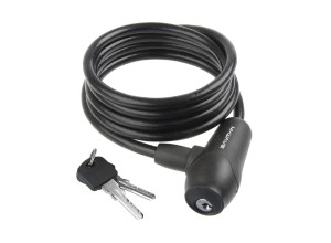 M-Wave S 8.15 S Spiral Cable Lock – Black