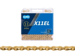 KMC X11EL Ti-N Chain – Gold (11-Speed)