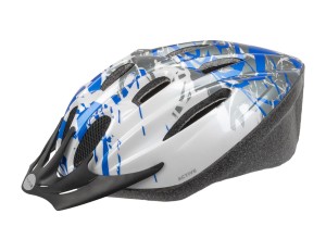 M-Wave Active Bicycle Helmet – Blue Spots